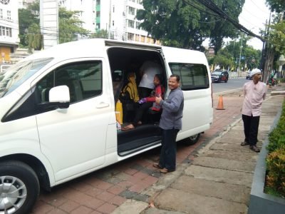 Sewa Hiace Acara Aqiqah Cucu Kapolda Sulawesi Selatan - 081316347887