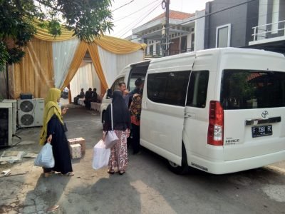 Sewa Hiace Acara Aqiqah Cucu Kapolda Sulawesi Selatan - 081316347887
